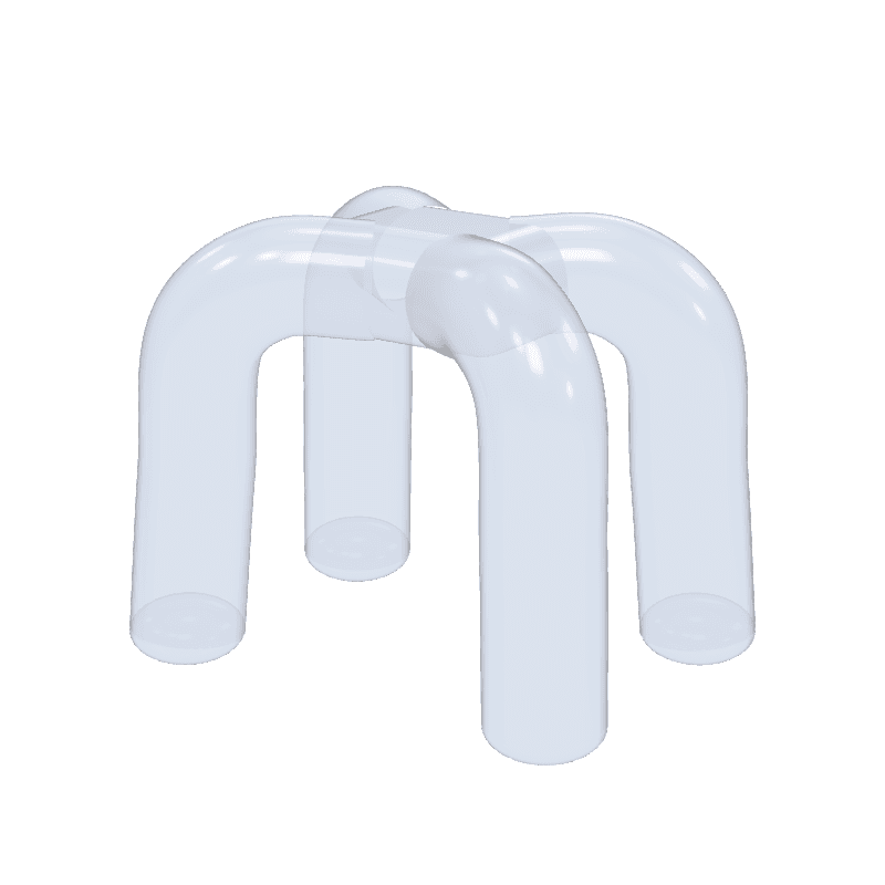 Prism Stool — Clear Acrylic, catalog